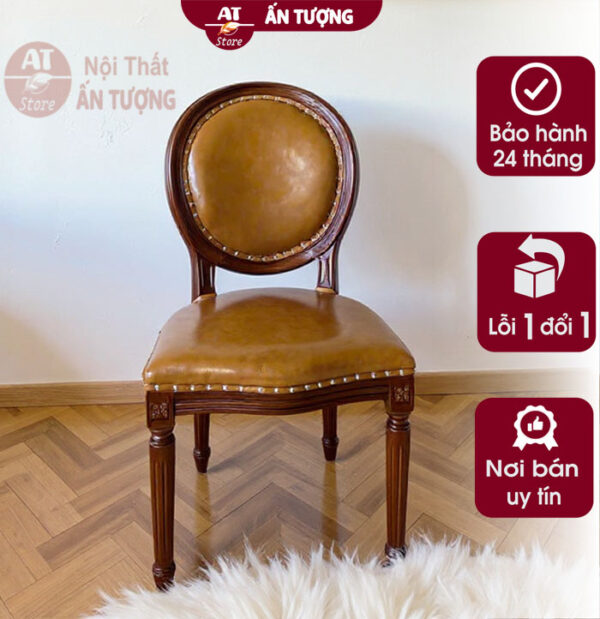 Ghế nhà hàng cao cấp giá tốt đẹp sang trọng AT9282 tại Nội Thất Ấn Tượng