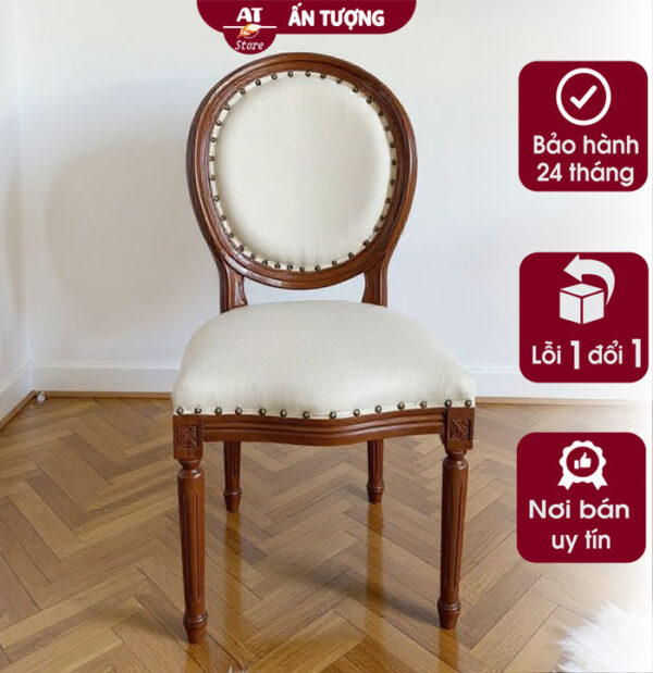 Ghế nhà hàng cao cấp sang trọng AT3114 Nội Thất Ấn Tượng