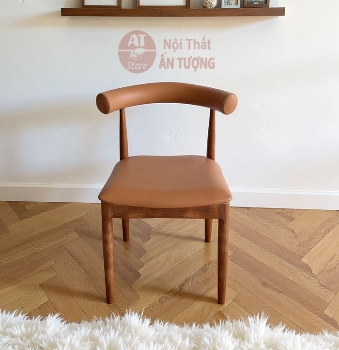 Ghế nhà hàng phòng lạnh nệm đẹp, nhỏ gọn AT7121