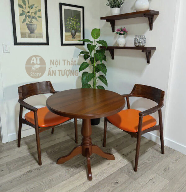 Bàn ghế cafe trà sữa AT9735 tại Nội Thất Ấn Tượng