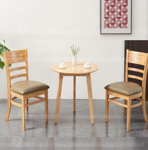 Bàn ghế nhà hàng cafe cabin giá rẻ AT3288 tại Nội Thất Ấn Tượng