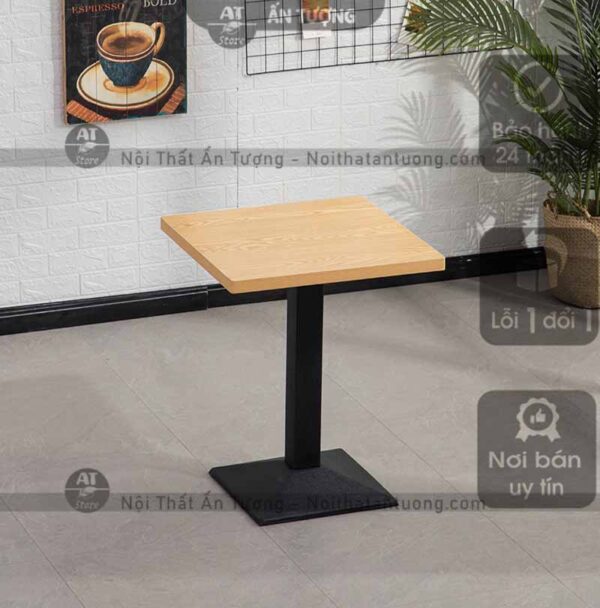 Bàn ghế nhà hàng bọc nệm đẹp giá rẻ AT5394 tại Nội Thất Ấn Tượng