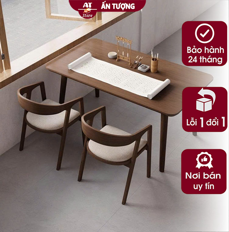 Bộ bàn ăn gia đình phong cách đẹp sang trọng giá rẻ AT7579 tại Nội Thất Ấn Tượng