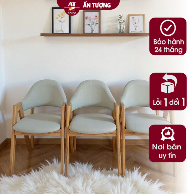 Ghế quán ăn, nhà hàng, trà sữa cafe giá rẻ AT1765 tại Nội Thất Ấn Tượng
