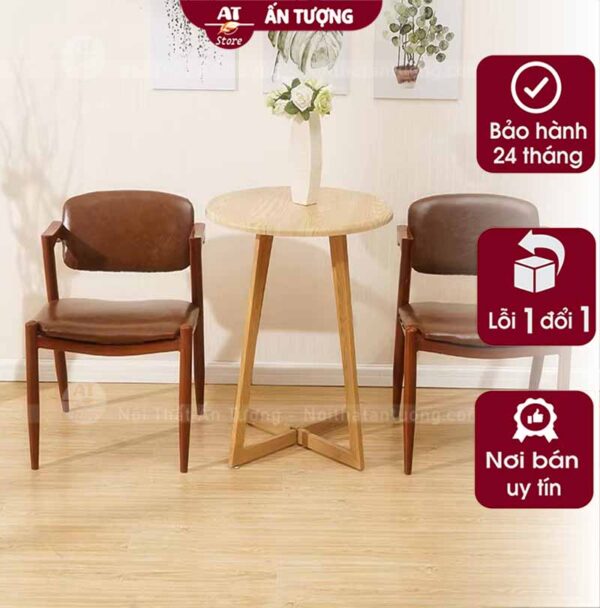 Mẫu bàn ghế nhà hàMẫu bàn ghế nhà hàng giá rẻ AT4716 tại Nội Thất Ấn Tượng
