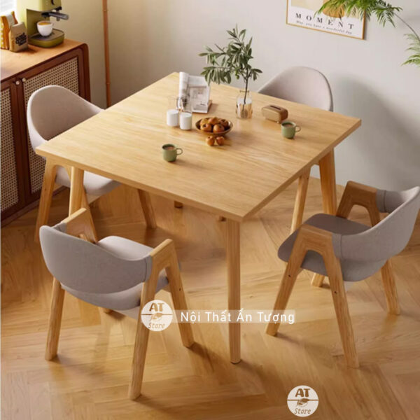 Bàn ghế nhà hàng, quán bún đậu, ăn vặt AT6948 tại Nội Thất Ấn Tượng