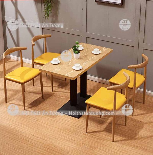 Bàn ghế quán nước, quán ăn vặt, mì cay: đẹp rẻ AT3779 tại Nội Thất Ấn Tượng