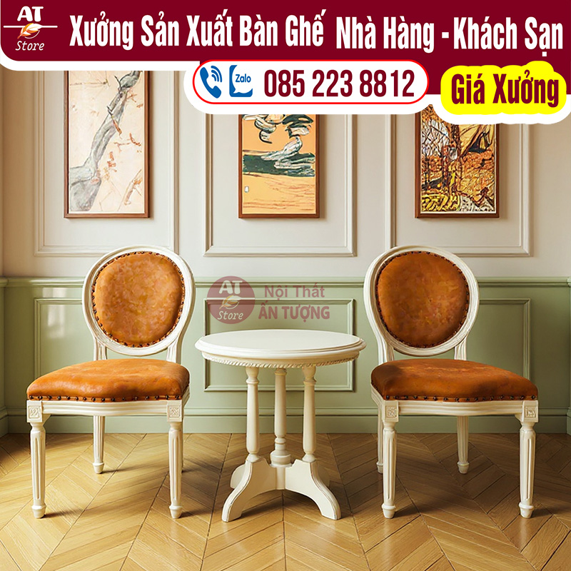 Ghế Loius nhà hàng, quán bar, sang trọng AT9767