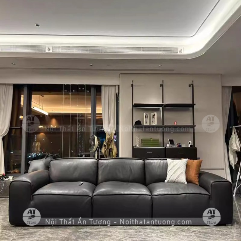 Sofa phòng khách chất liệu khung gỗ ốp nệm cao cấp AT2981 hình 4